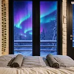 Loma-asunnot Lapland Landscape Xl With Nature View, Sauna, Fireplace & Kitchen, Sodankylae, Luosto, Fell Village *
