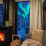 Lapland Landscape Xl With Nature View, Sauna, Fireplace & Kitchen, Sodankylae, Luosto, Fell Village 別荘
