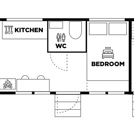 Fell Village 2 With A Mountain View, Fireplace, Sauna, Kitchen Holiday home