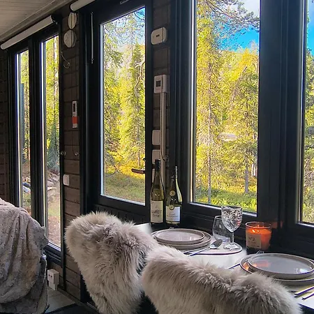 Lapland Landscape Xl With Nature View, Sauna, Fireplace & Kitchen, Sodankylae, Luosto, Fell Village 度假居 *