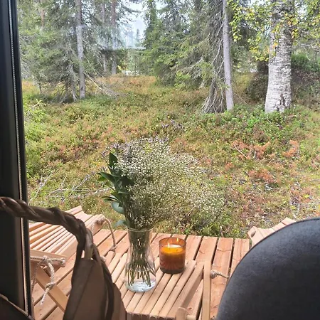 Lapland Landscape Xl With Nature View, Sauna, Fireplace & Kitchen, Sodankylae, Luosto, Fell Village 度假居