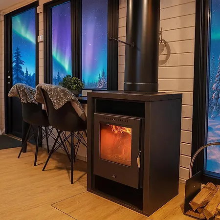 Lapland Landscape Xl With Nature View, Sauna, Fireplace & Kitchen, Sodankylae, Luosto, Fell Village *