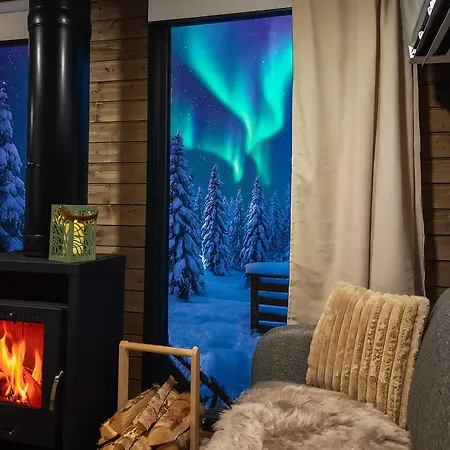 Lapland Landscape Xl With Nature View, Sauna, Fireplace & Kitchen, Sodankylae, Luosto, Fell Village Tatil Evi