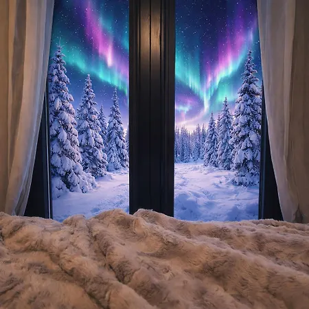 Lapland Landscape Xl With Nature View, Sauna, Fireplace & Kitchen, Sodankylae, Luosto, Fell Village Tatil Evi Luosto