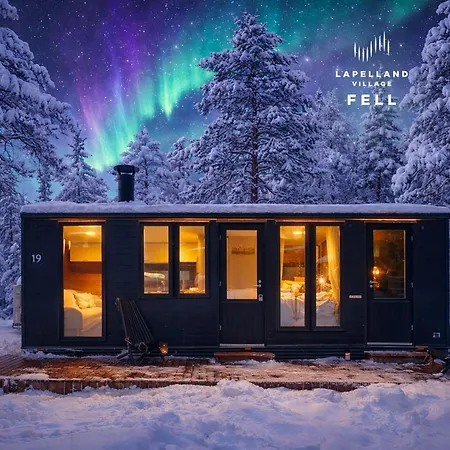 Lapland Landscape Xl With Nature View, Sauna, Fireplace & Kitchen, Sodankylae, Luosto, Fell Village * Luosto